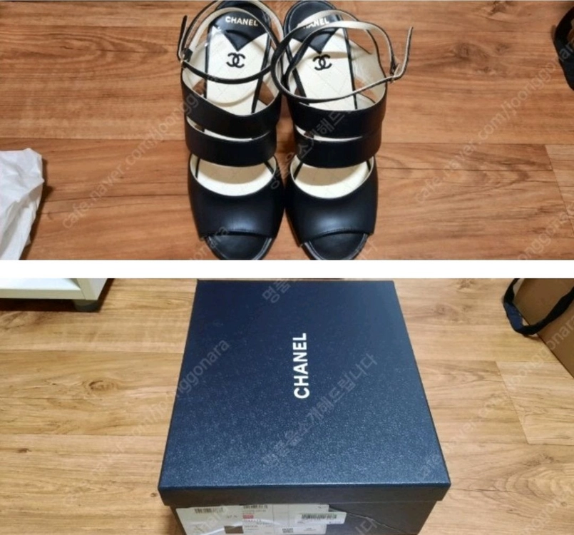 Chanel Sheepskin Sandal 정품 하이힐 이미지