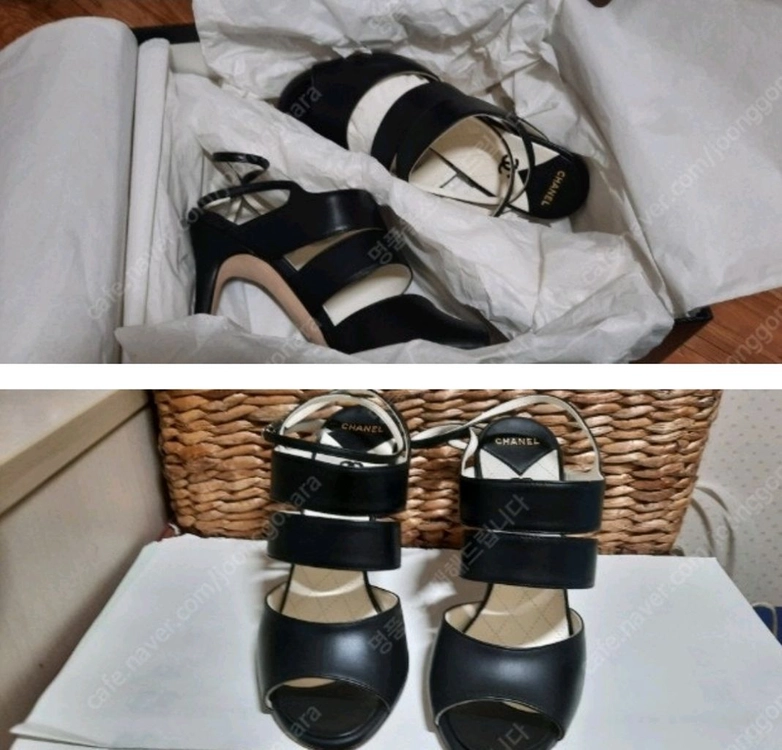 Chanel Sheepskin Sandal 정품 하이힐 이미지
