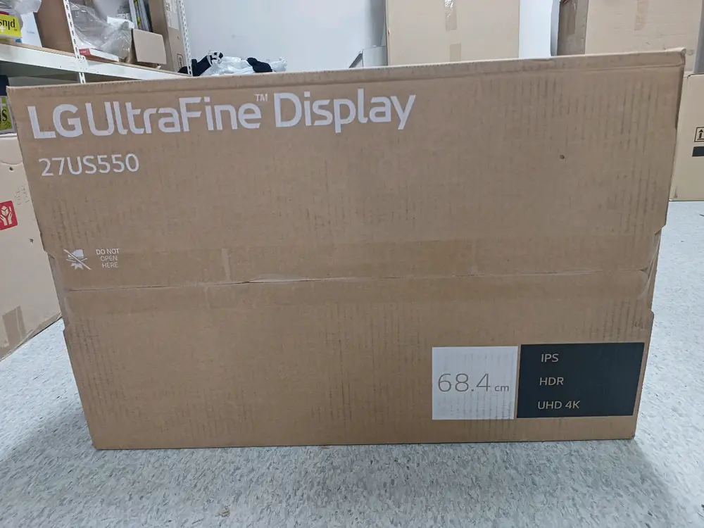 LG 27US550 27인치 4K 모니터 미개봉 새상품 팝니다 이미지