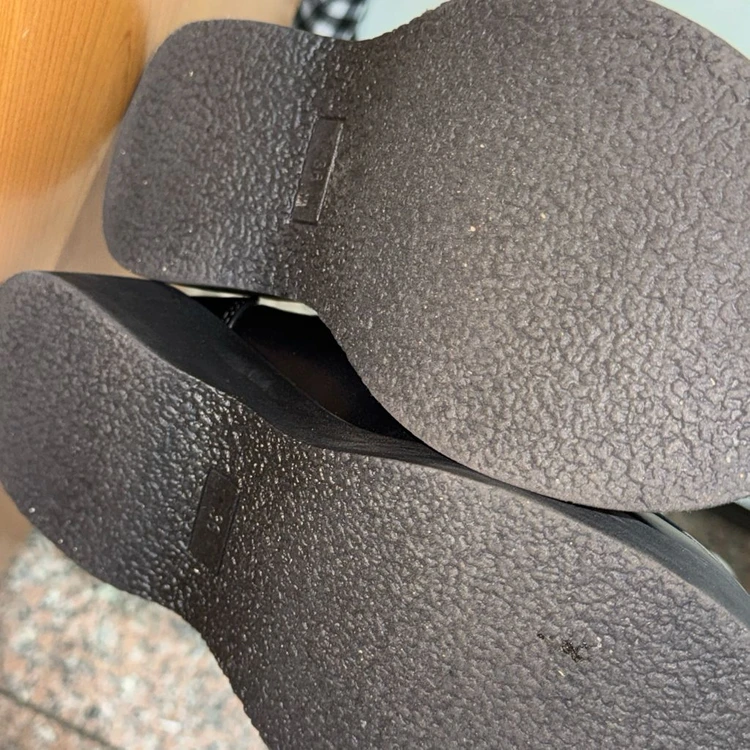 플랫폼 통굽 로퍼 4.5cm 검정 블랙 230 [잡화] 이미지