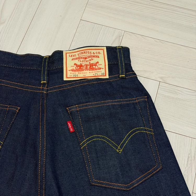 새상품) 리바이스 LVC 1950S 701 진_ORGANIC RIGID 이미지