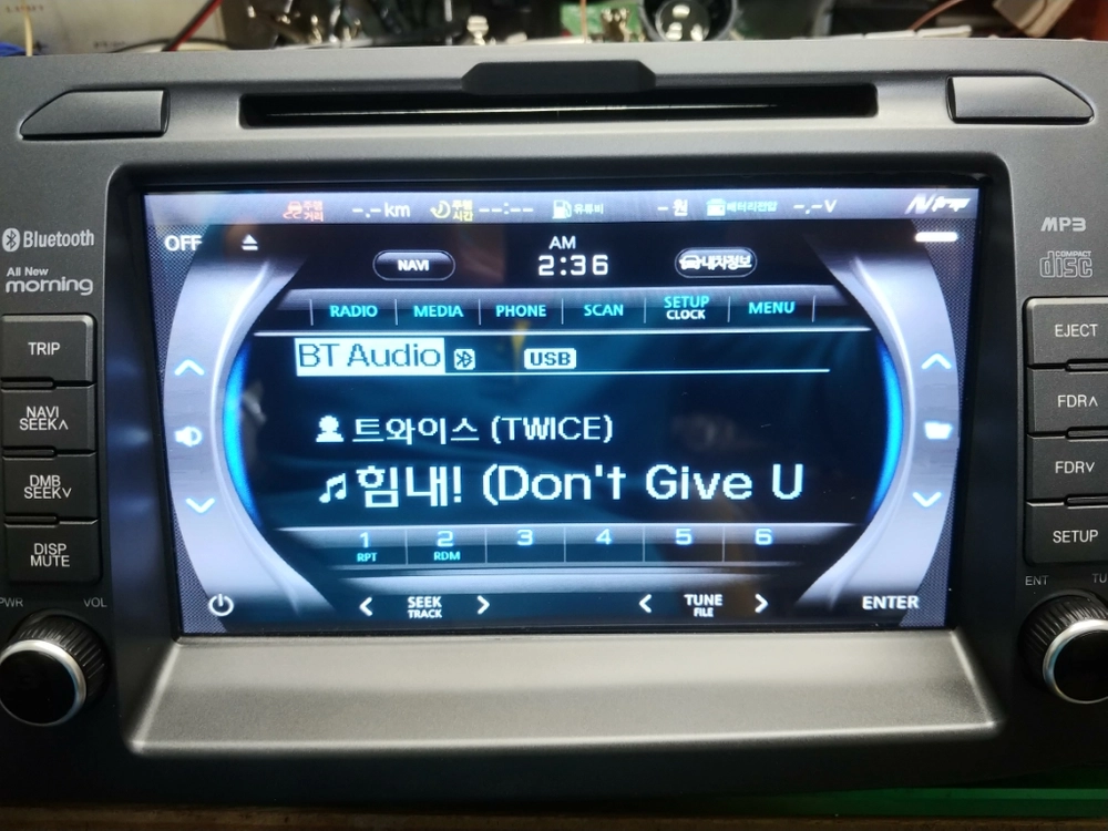 올뉴모닝,K3 네비트립 셋트 팝니다. 이미지