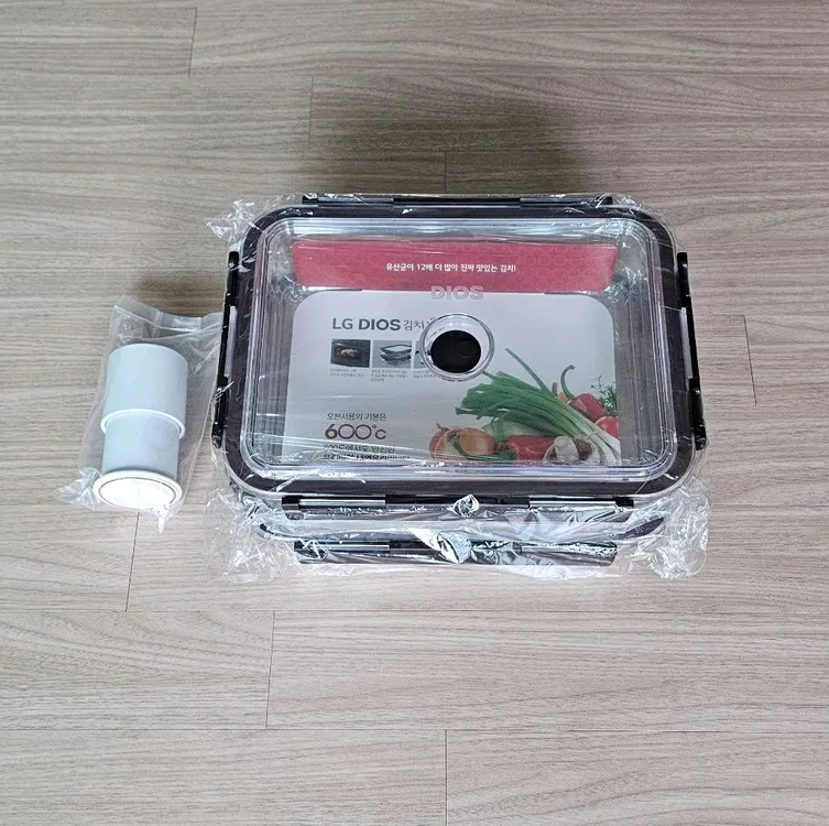 (새상품) (정품) LG 프리미엄 내열유리 다용도 밀폐 용기 + 진공 펌프 / 오븐 / 전자레인지 이미지