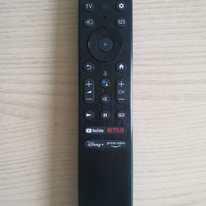 소니 TV 음성 리모컨 이미지
