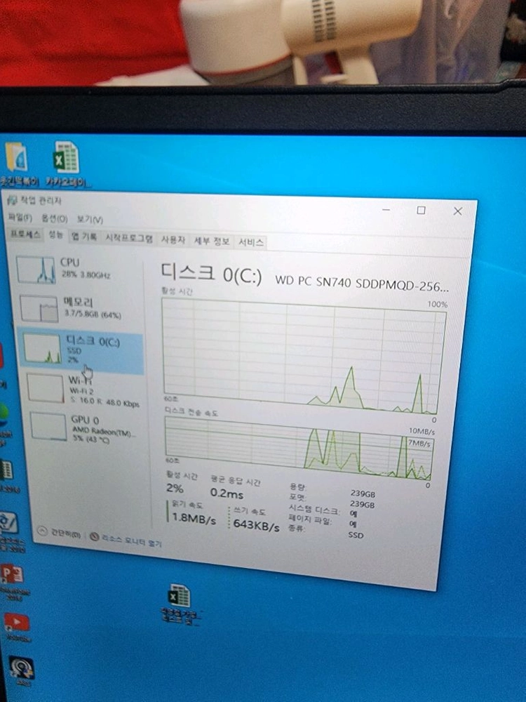 레노버 V15 G4 AMD 라이젠5 5500u 노트북 이미지