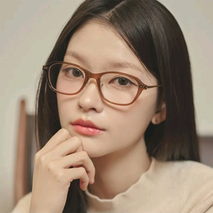 카린 안경테 로넨S C2 클리어브라운 미착용 새제품 정가 22만원 이미지