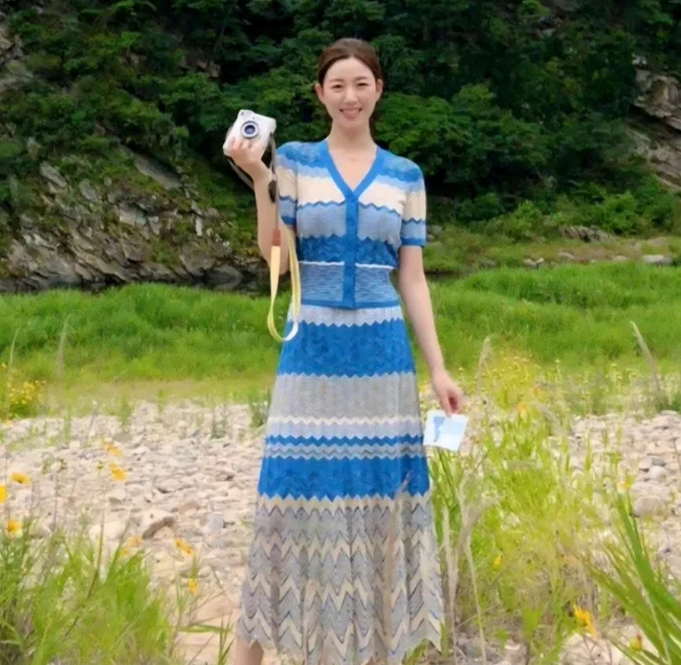 산드로 니트 롱스커트 2사이즈 이미지