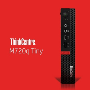 레노버 씽크센터 M720q Tiny i5-9500T 데스크탑 컴퓨터 미니PC 본체 이미지