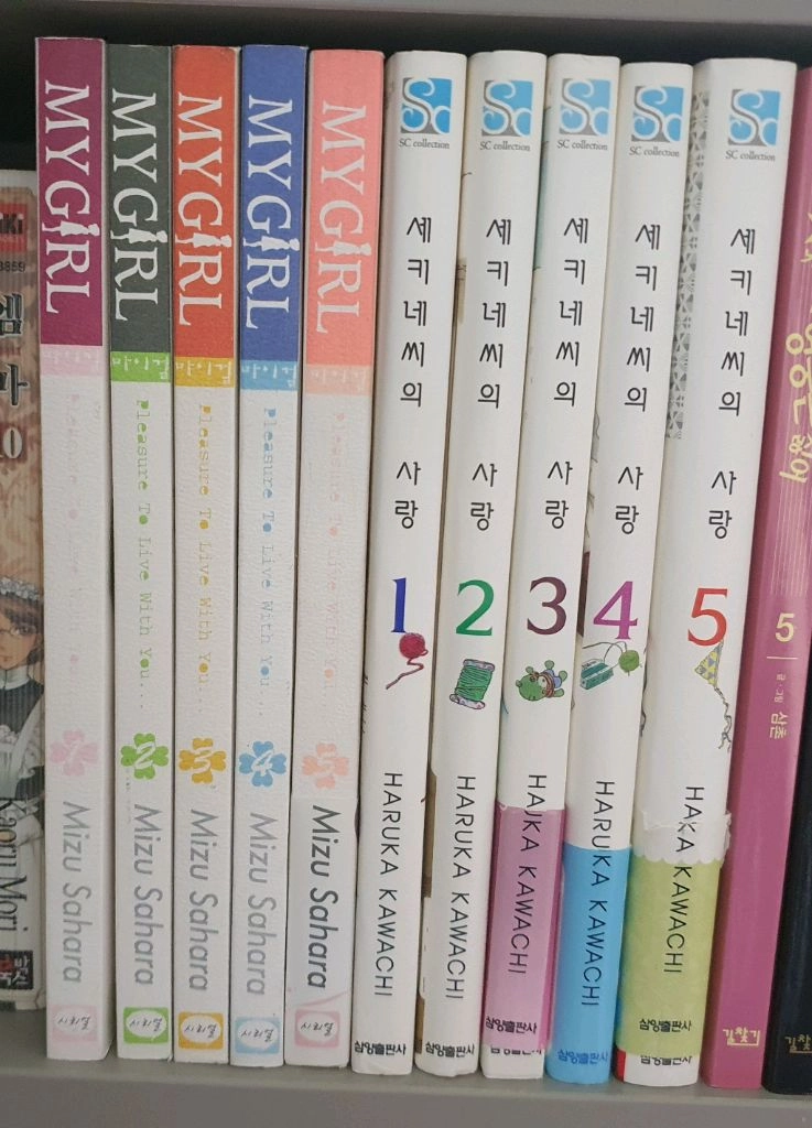 [소장용/완결] 만화책 마이걸 1~5권 이미지