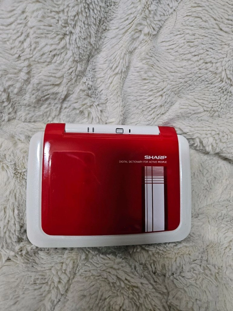 샤프 전자사전 rd-cx310 리얼딕 어학 학습기 이미지