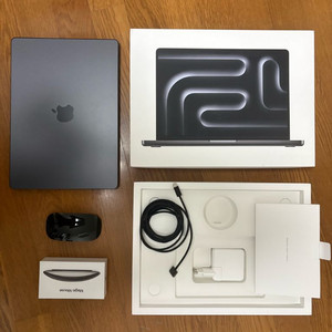 맥북프로14 m3 18gb 512gb + 매직마우스 팝니다