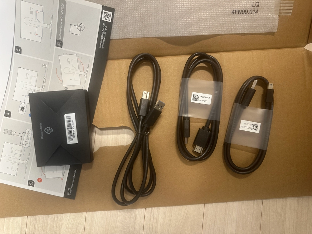 델 에일리언웨어 QHD 27인치 모니터 판매 AW2723DF 이미지