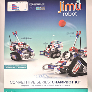 UBTECH JIMU 교육용 챔프 로봇(Champbot), 522개 부품키트, 3차원 앱 가이드, 블록코딩 기능제공 이미지