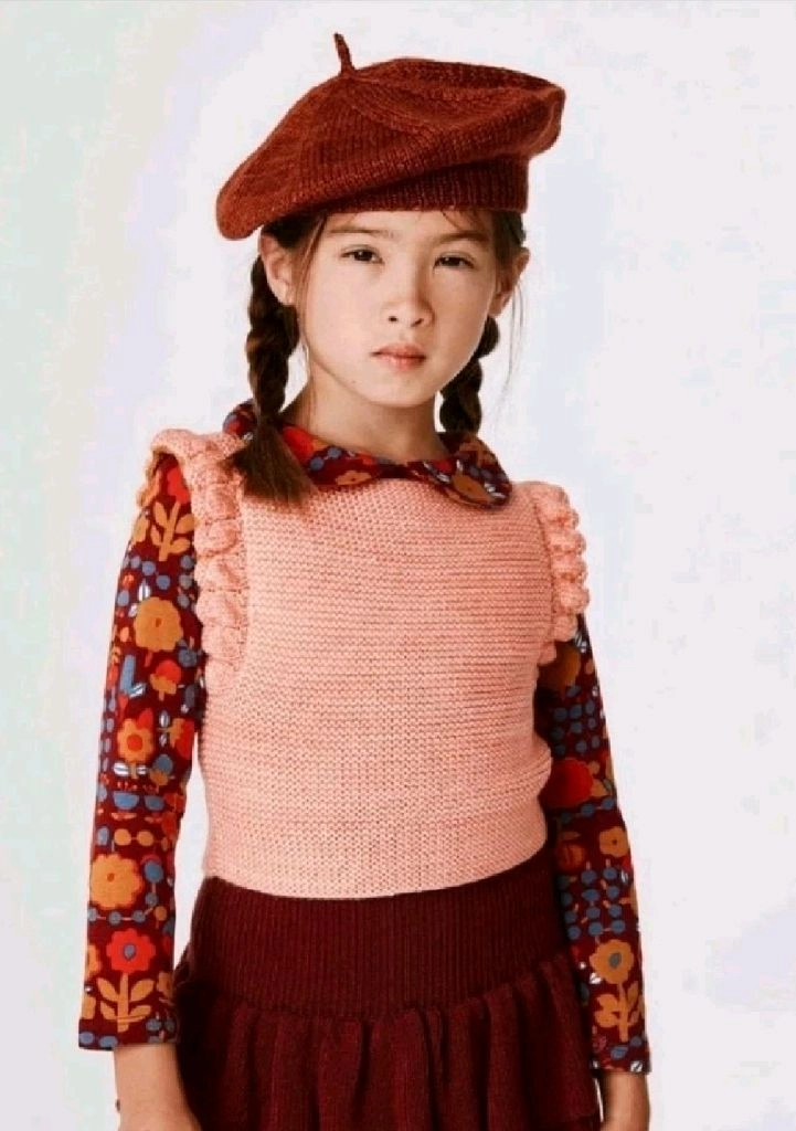 미샤앤퍼프 자몽 페이디드 로즈 5-6y 일괄 이미지