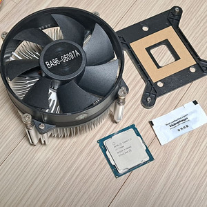 인텔 7세대 대장 i7-7700K CPU + 사제 쿨러 + 써멀구리스 세트 7700k 이미지