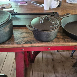 Royal Dutch Cast Iron 무쇠 주물 더치오븐 더치팬 이미지