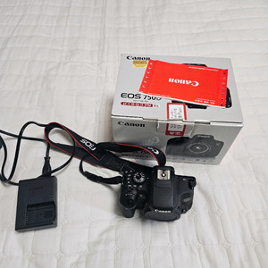 캐논 750d dslr 카메라 바디만 박스포함 이미지