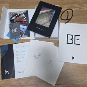(초회한정판+일반)포스터온팩 CD 방탄소년단 BTS BE 앨범 Deluxe Edition 초회한정판 이미지