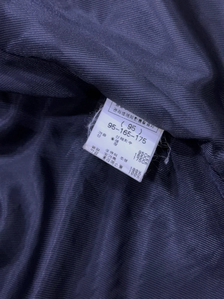 코나드 빈티지 양가죽 싱글 라이더 지퍼 레더자켓 95 이미지