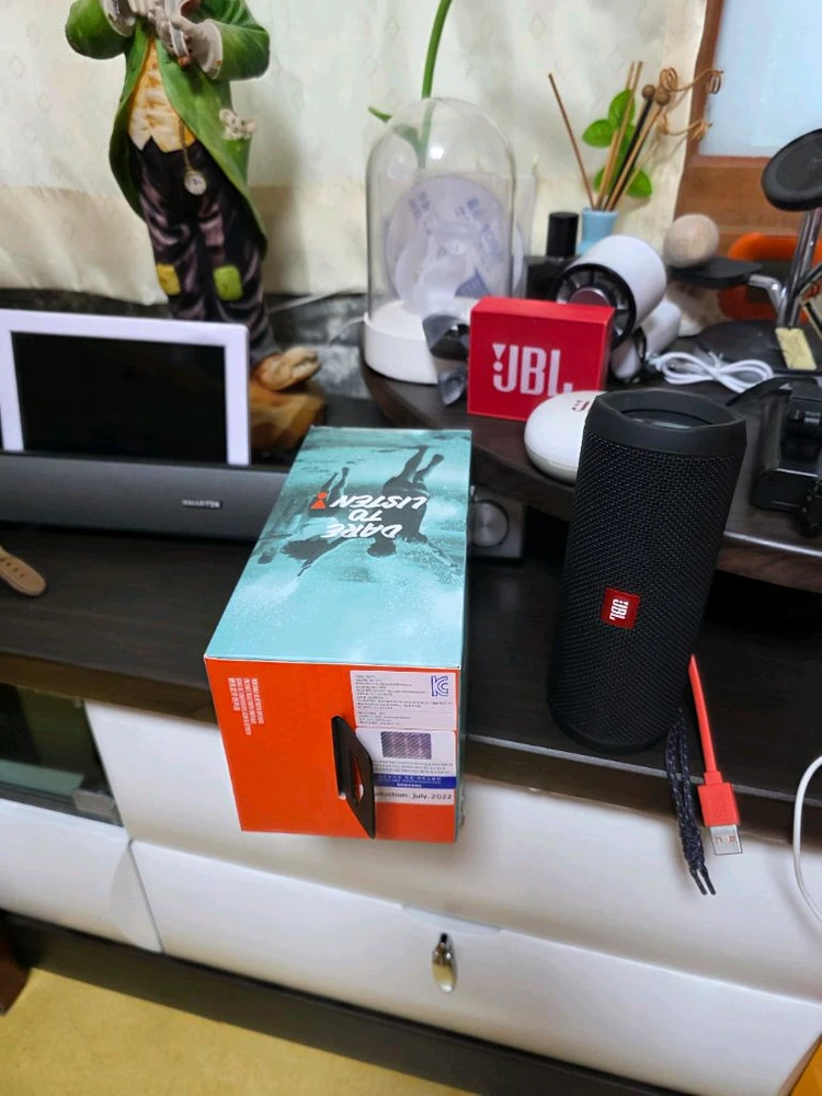JBL FLIP 블루투스 스피커 블 이미지
