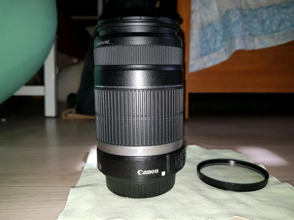 캐논 EF-S 55-250mm F4-5.6 is 망원렌즈 판매합니다 이미지