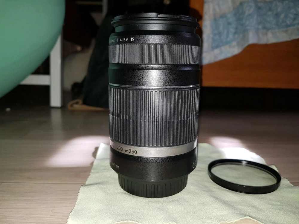 캐논 EF-S 55-250mm F4-5.6 is 망원렌즈 판매합니다 이미지