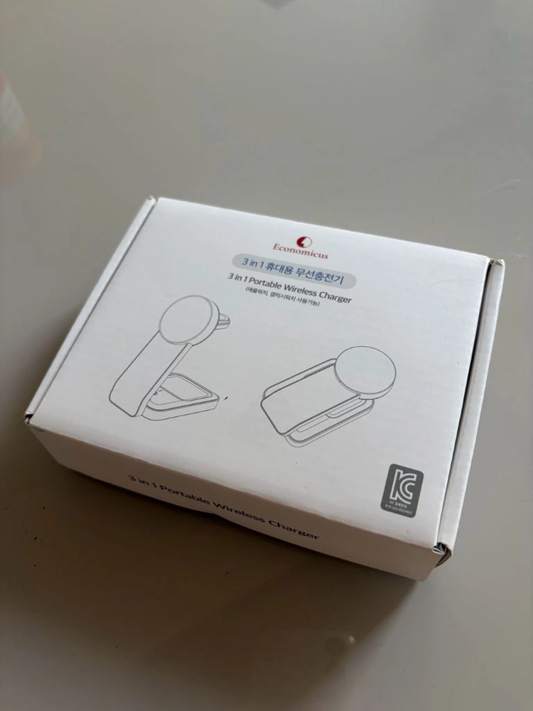이코노미쿠스 3in1 무선충전기 거치대 이미지