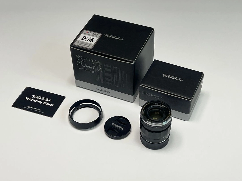 보이그랜더 VOIGTLNDER 아포란타 APO-LANTHAR 50mm f2 VM 민트급 이미지