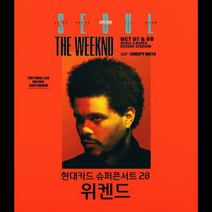 위켄드 슈퍼콘서트 (고양종합운동장) 지정석 이미지