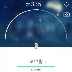 포켓몬고 이로치 모으령(타부자고) 팝니다 포홈도 가능 이미지