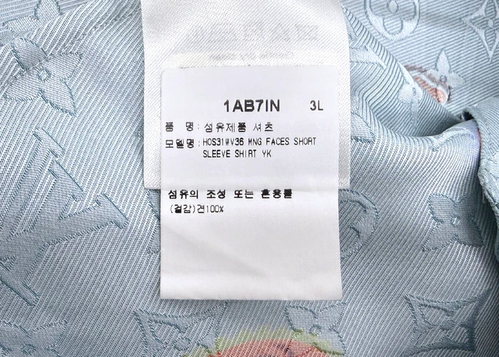 루이비통 쿠사마 야요이 23SS 모노그램 페이스 반팔 셔츠자켓 이미지