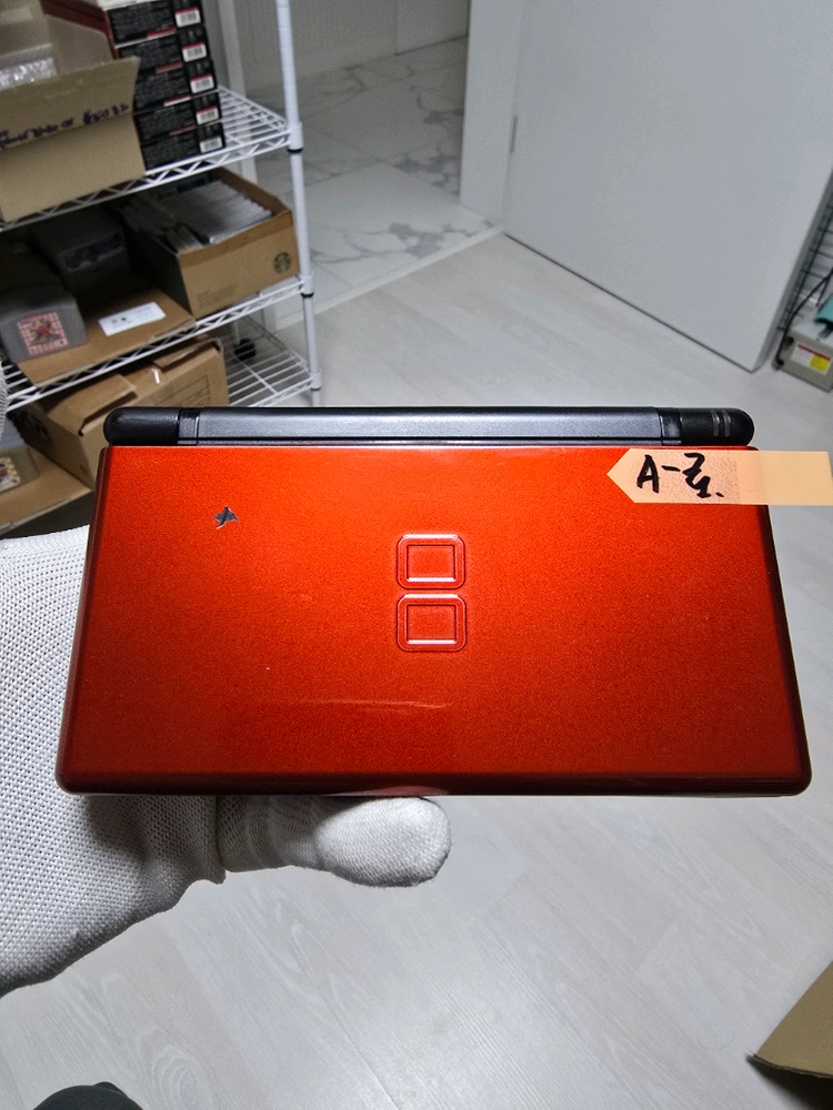 A-급 닌텐도 DS Lite DSL 크림슨 블랙 - 안심되는 중고거래