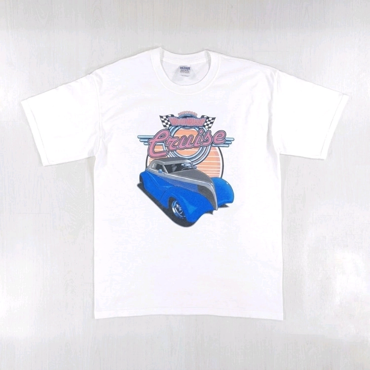 2006 우드워드 드림 크루즈 핫로드 반팔 티셔츠 L 이미지