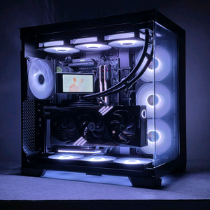 9800X3D 5080 B850 32GB 1TB 1000W 초고사양 게이밍 컴퓨터 이미지