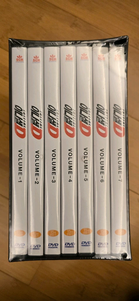 이니셜D 퍼스트 스테이지 정발 DVD 박스세트 미개봉 이미지