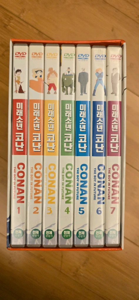 미래소년 코난 DVD 박스 세트 이미지