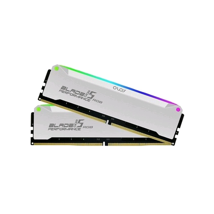 미개봉) 화이트 램 DDR5 64G ( 2장 총 64GB) CL32 6400MT OLOY 국내 정품 이미지