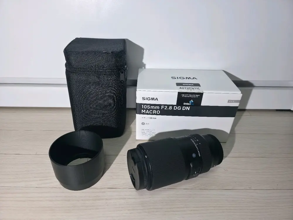 시그마 105mm dg dn 마크로 macro 소니 마운트 Fe 렌즈 - 안심되는 중고거래