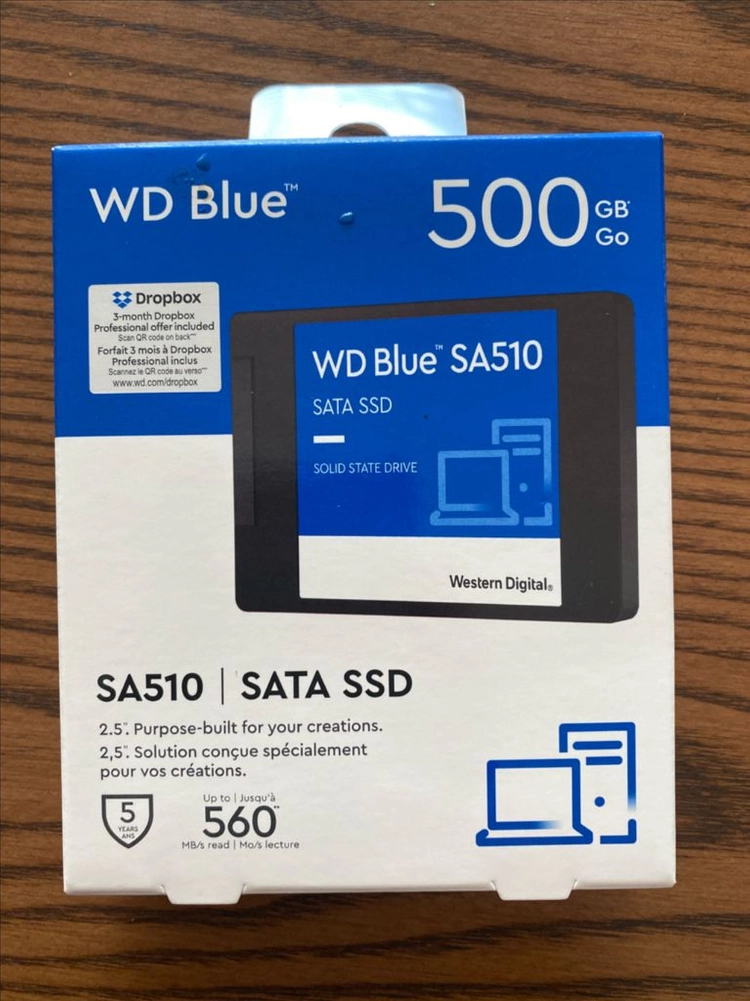 500GB SATA SSD WD SA510 이미지