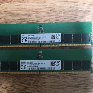 SK하이닉스 DDR5 32GB 5600 시금치램팝니다 이미지