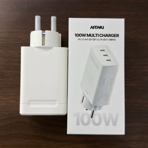 아트뮤 PD 3.2 100W AVS GaN 접지 멀티 초고속 충전기 GB103 화이트 팝니다 이미지
