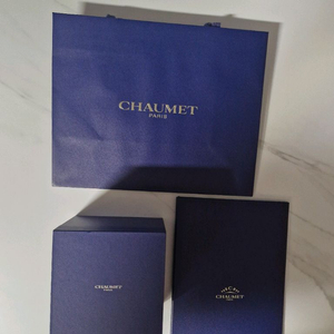쇼메 팔찌 목걸이 겸용 케이스 박스 풀세트팝니다 이미지