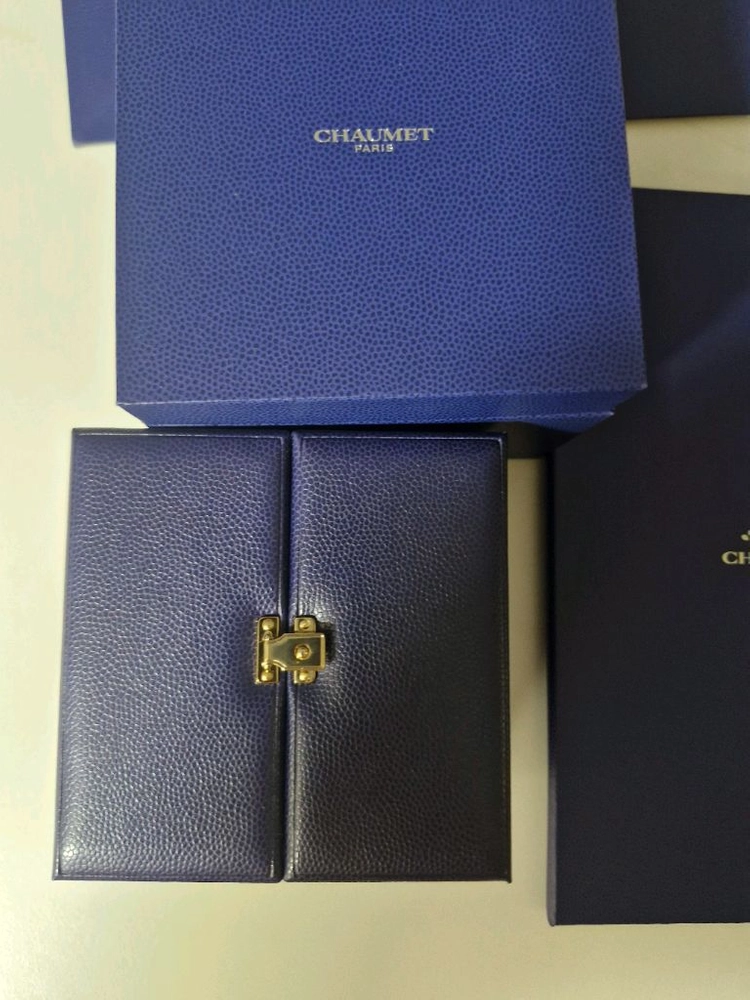 쇼메 팔찌 목걸이 겸용 케이스 박스 풀세트팝니다 이미지