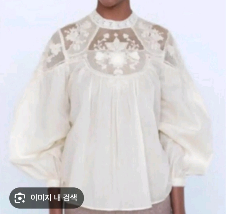 자라 자수블라우스. 셔츠. 청스커트 3벌 각각비용 ~ 이미지