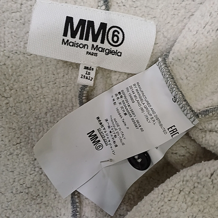 메종 마틴마르지엘라 MM6 스웻 롱 코트 여성 S M 약기모 사랑봉봉 이미지