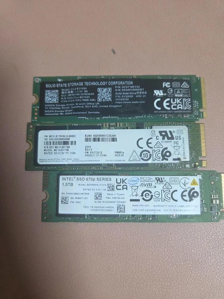 pm9a1,pc801,p31,980pro 1tb ssd 다양한 1tb ssd 이미지