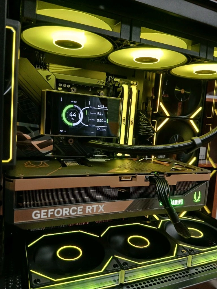 미사용 ) 9800X3D & RTX5080 게이밍 컴퓨터 PC 이미지