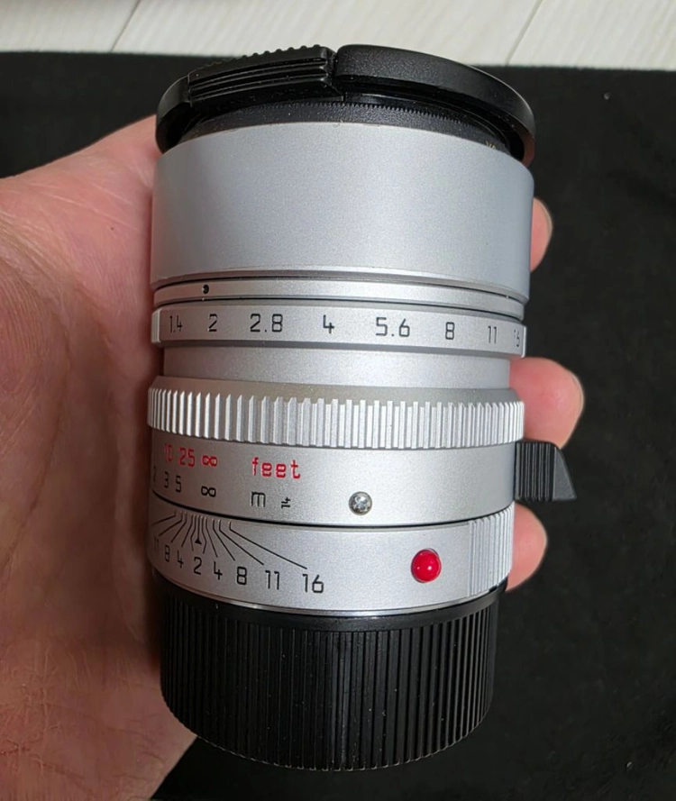 (신동품) 라이카 50mm 1.4 주미룩스 실버 47시리얼 현행전 이미지