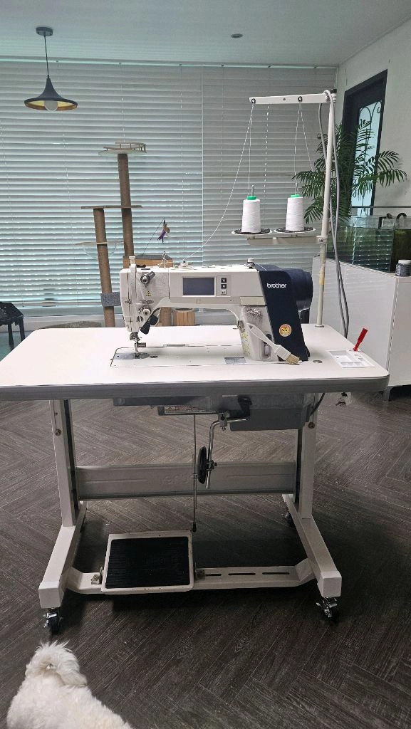공업용 가정용 미싱 풀세트 저렴 일괄 (브라더 S-7300A / CT9000 / EX5200 + 엘나) 부자재 포함 이미지