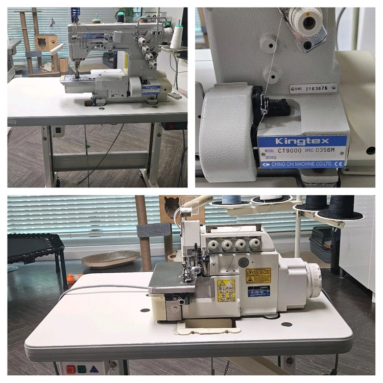 공업용 가정용 미싱 풀세트 저렴 일괄 (브라더 S-7300A / CT9000 / EX5200 + 엘나) 부자재 포함 이미지